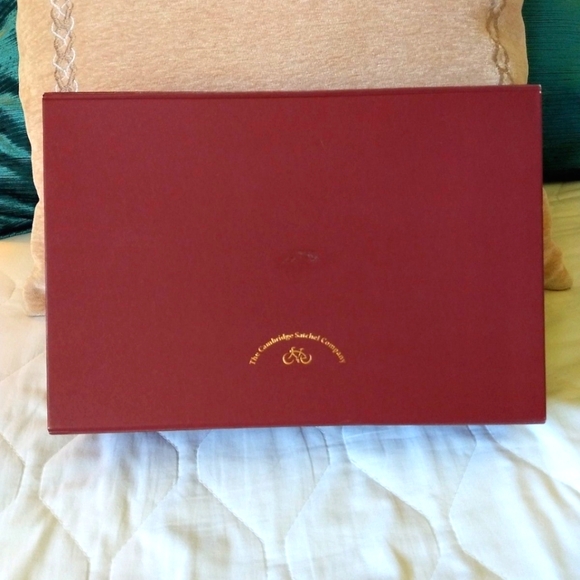 Cambridge Satchel Company Leather Double Buckle Crossbody Bag Made in England - Picture 3 of 12